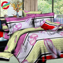 100% new modern poly cotton fabric bed sheet sets